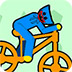 蓝色小怪自行车挑战