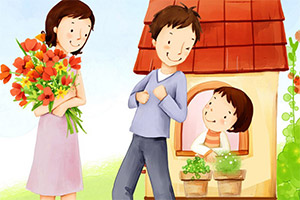 �ж�ĸ�׽�ƴͼ